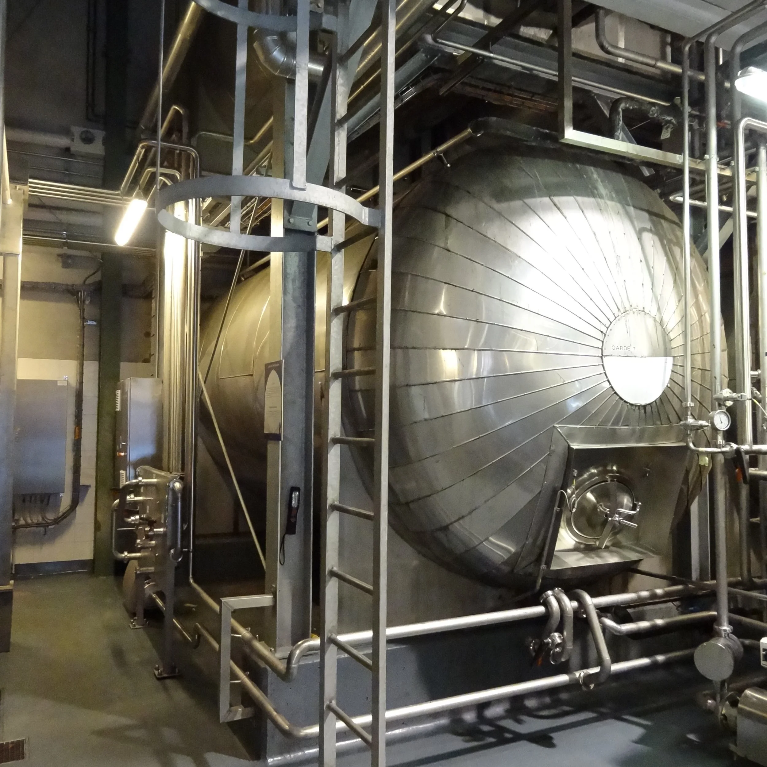 St. Feuillien’s fermenters.