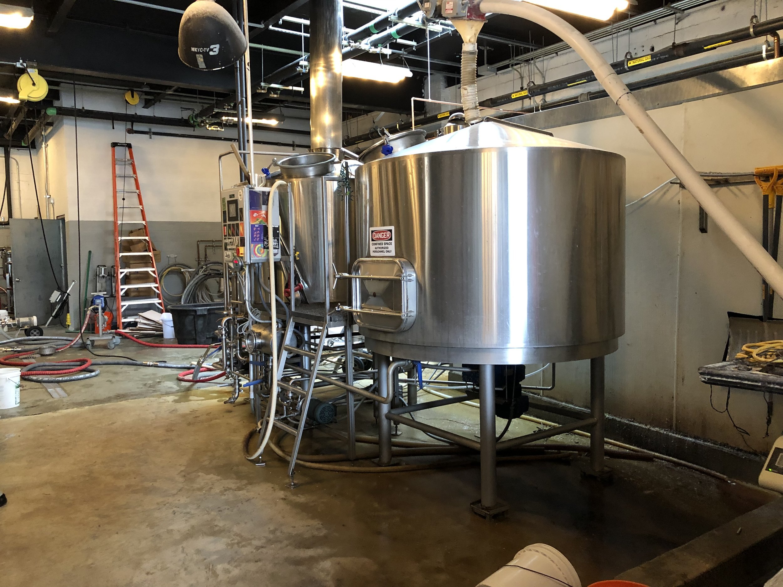 15-barrel brewhouse