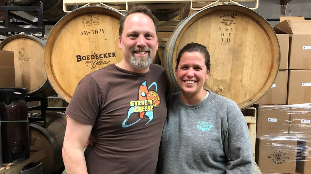 Charles Porter and Brenda Crow