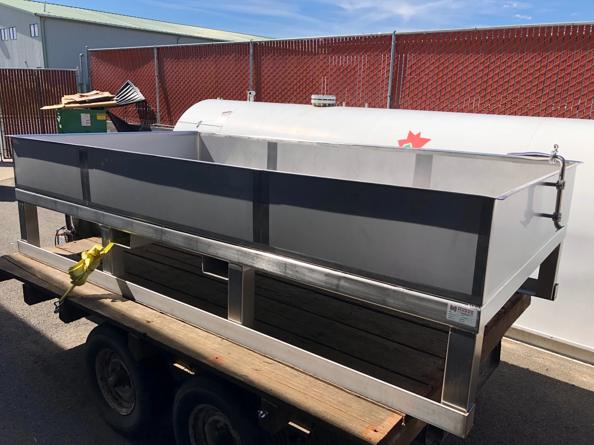 Crux’s mobile coolship, which will be positioned around the NW to gather wild yeasts. The first coolship beer is just about to come out—a 3.7% grisette.