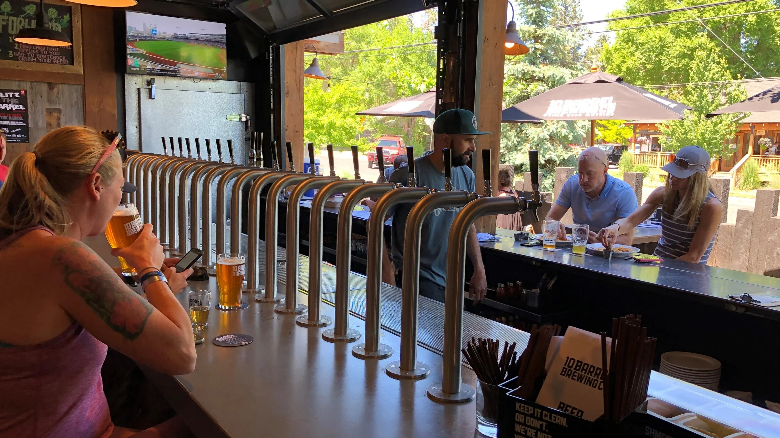 10 Barrel Brewing. Owned by AB InBev now, but founded in Bend.