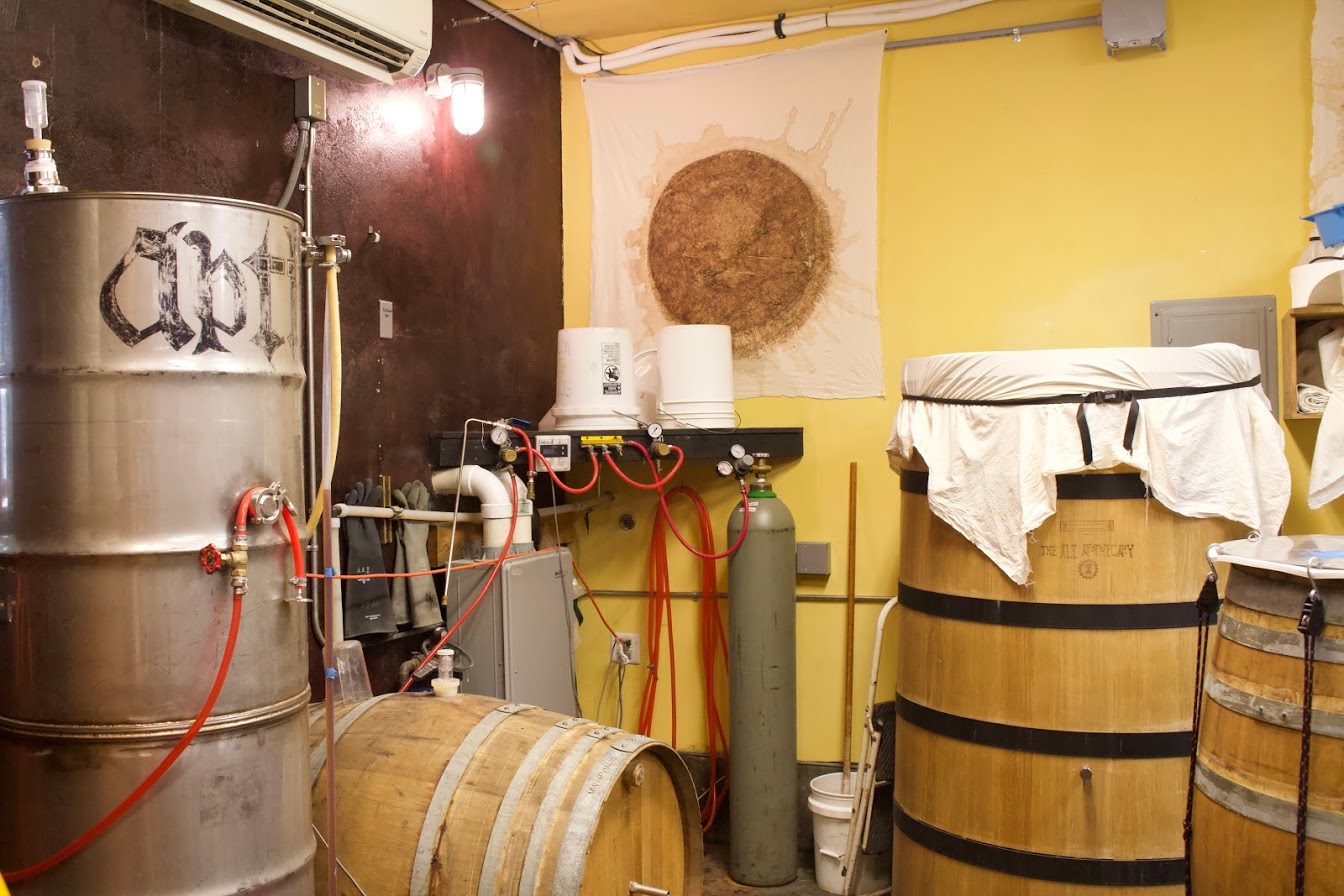 Ale Apothecary’s brewhouse.