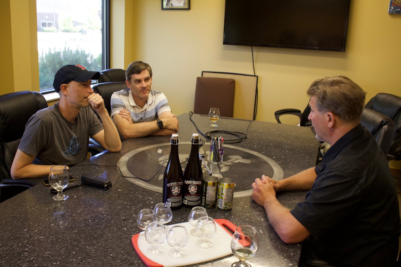  Jeff and Patrick interview Tony Lawrence for the podcast. 