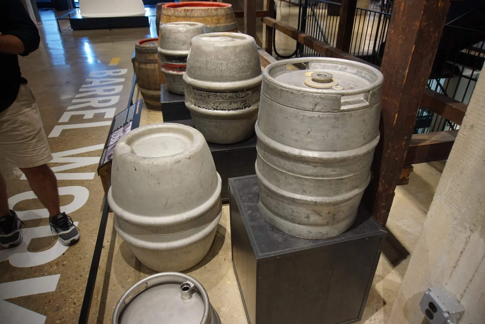 In the front right is one of Michael Ash’s first nitro kegs—an “Ash can.”