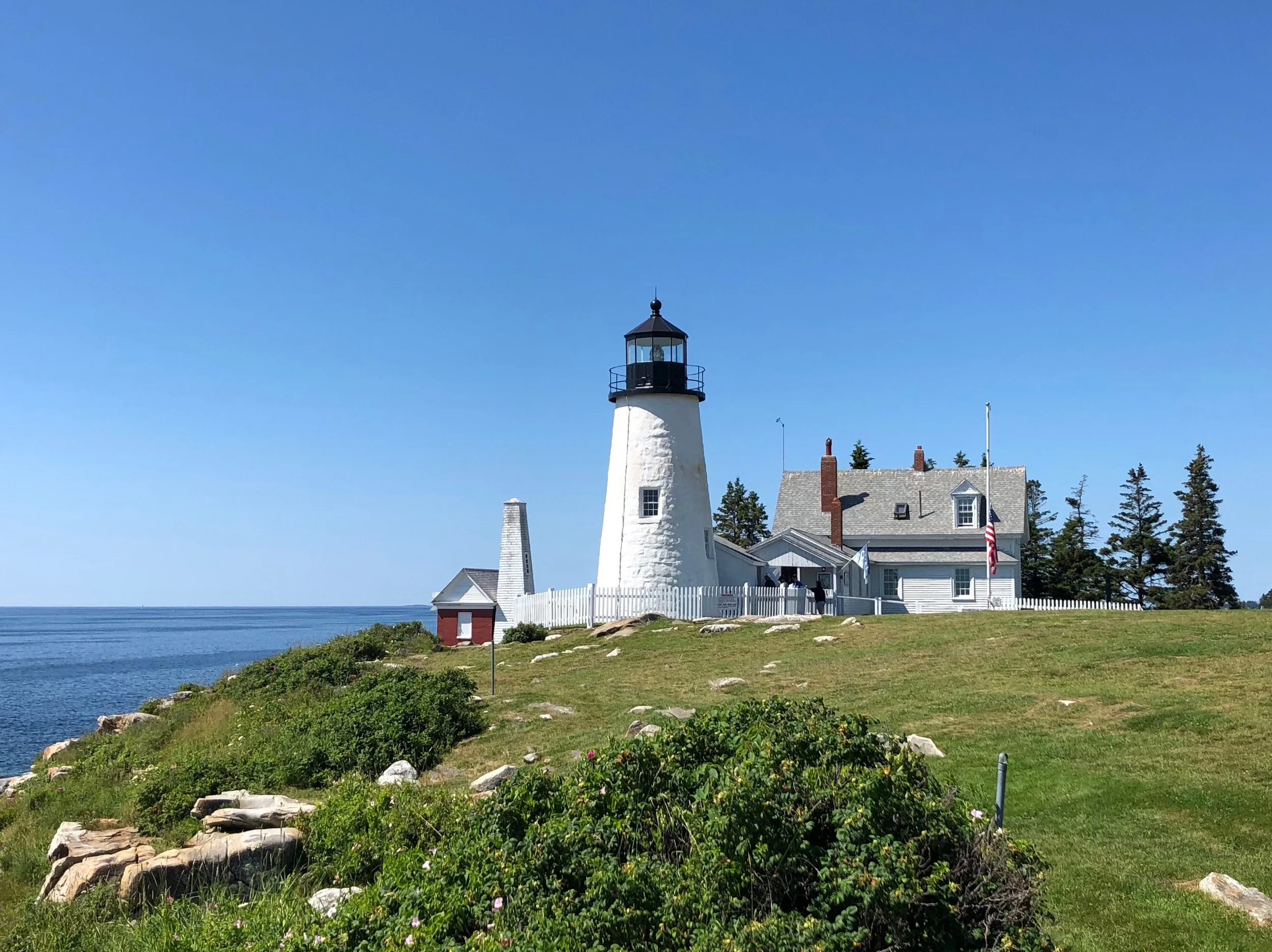 This is the Pemequid Point Lighthouse, which has nothing to do with beer—but which is beautiful nonetheless.