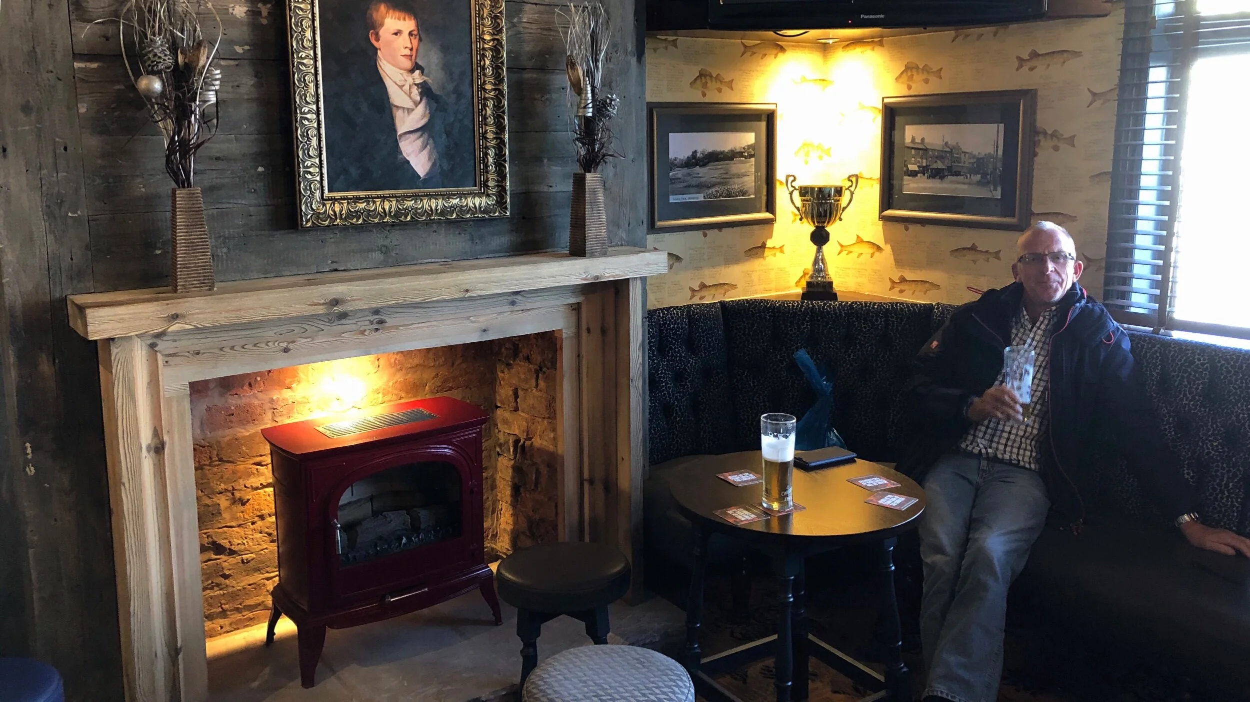 The Gardener Arms. This gent puckishly asked me what part of Ireland I was from.