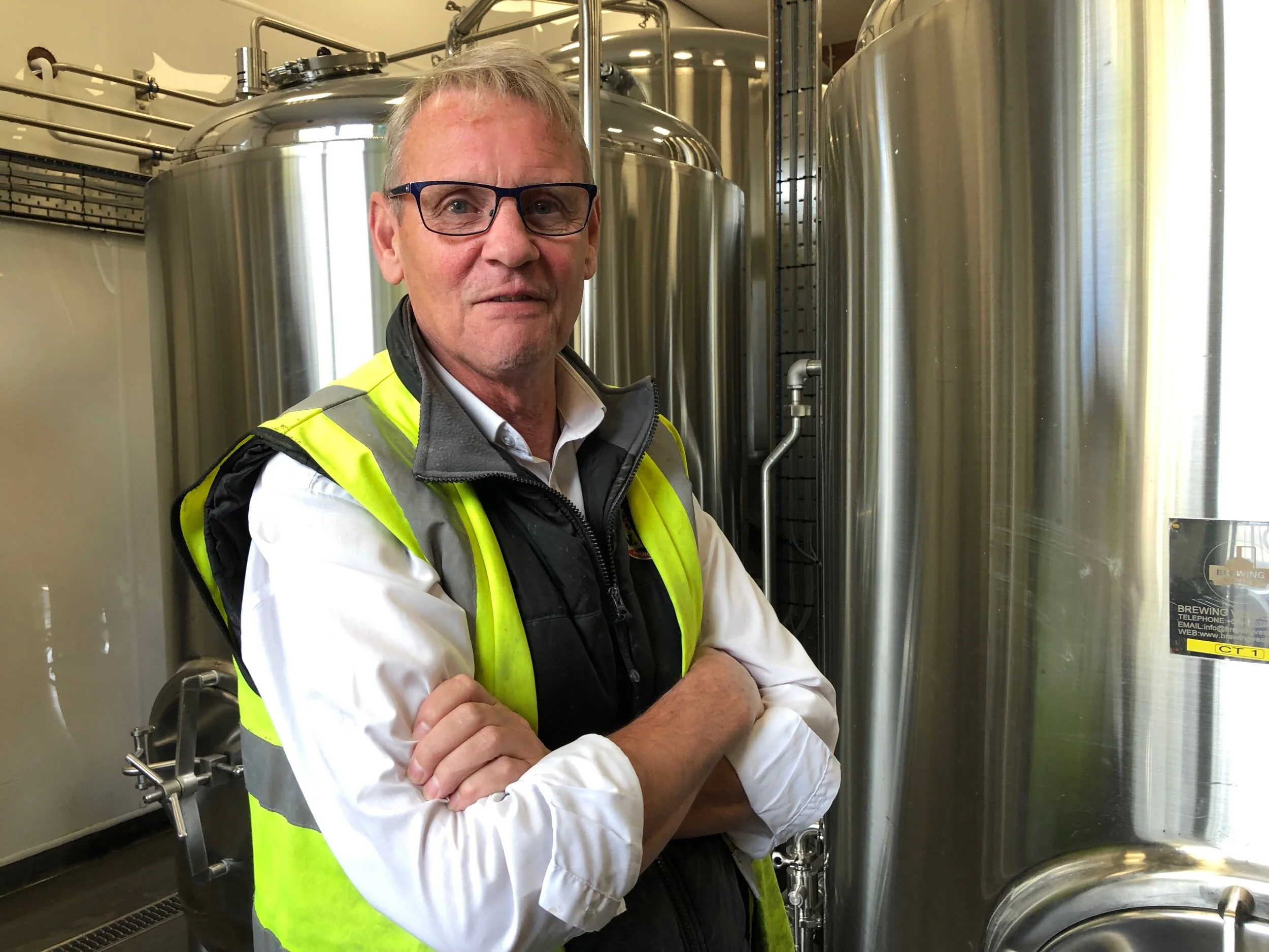 Paul Wood, currently in charge of the test brewery, who was the longtime head brewer. He started at Lee’s in 1972.
