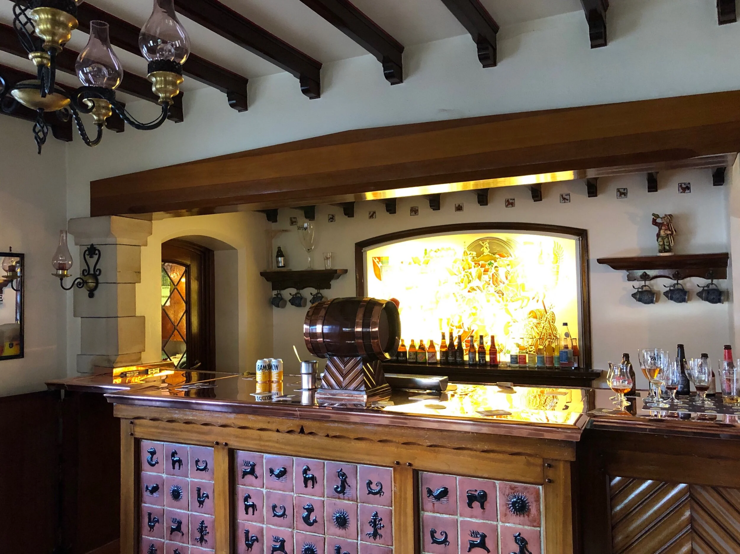 The little pub at the brewery.