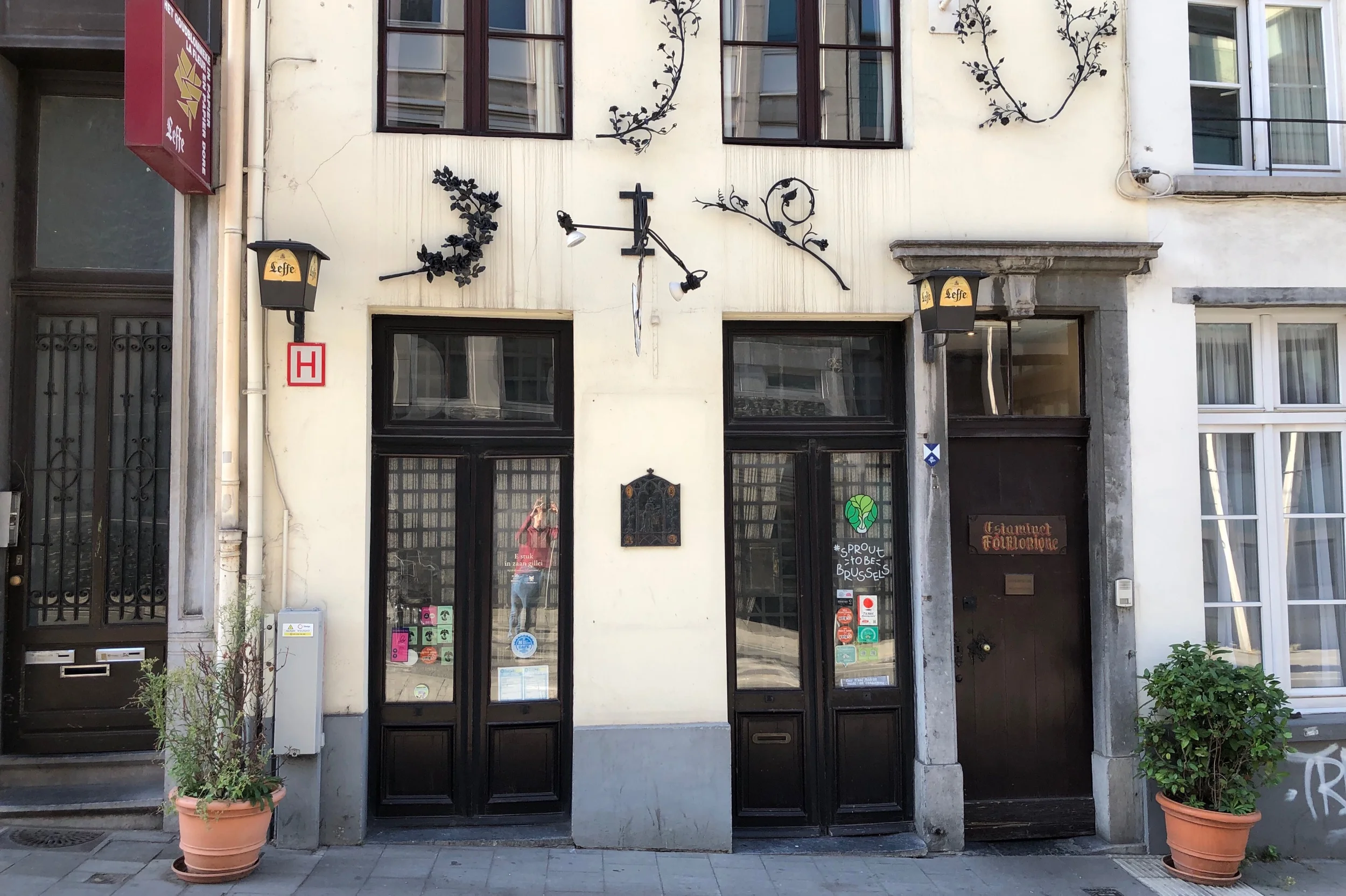 The Coziness of a Belgian Cafe