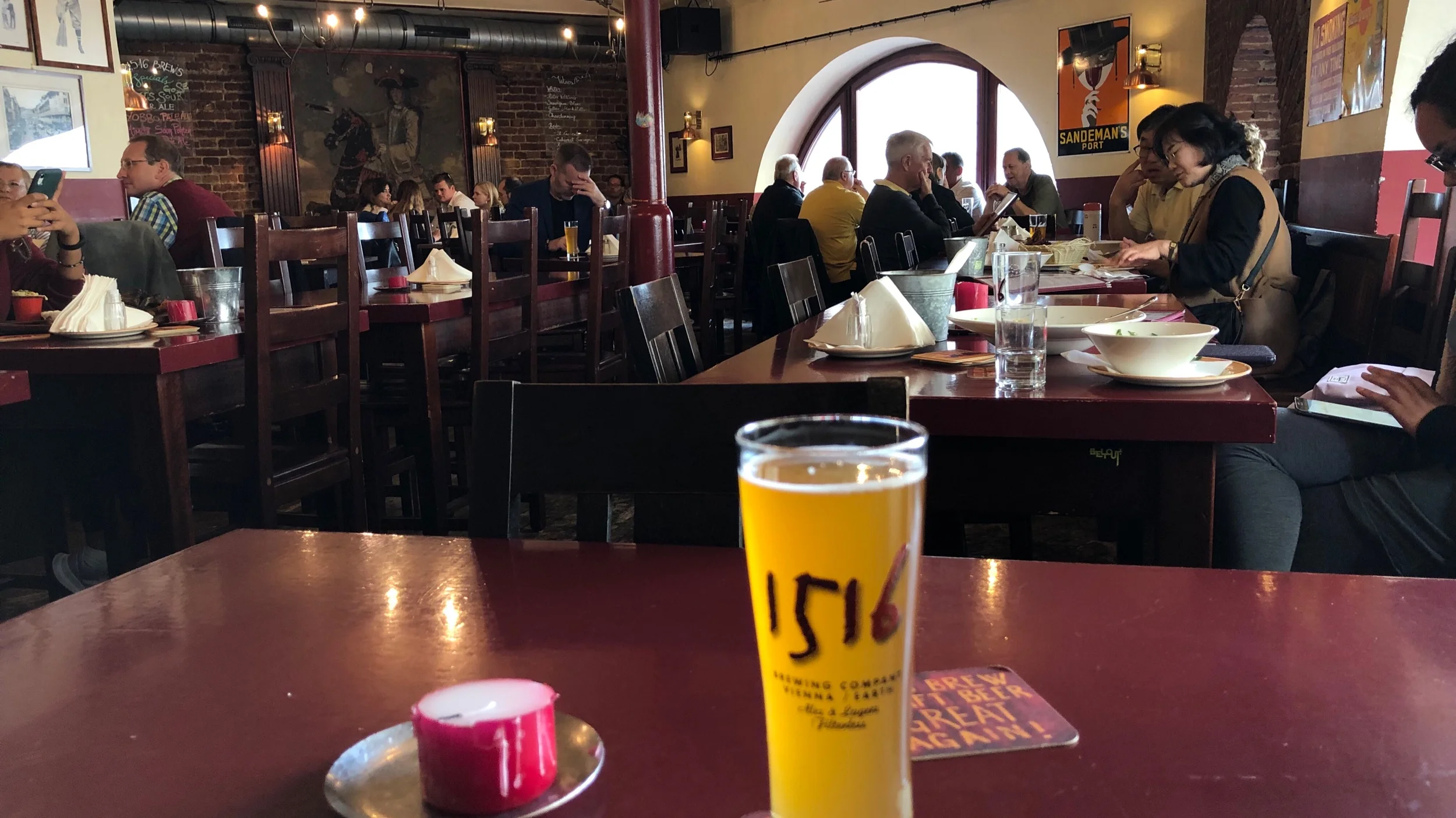 1516 Brewing, in the heart of the old town
