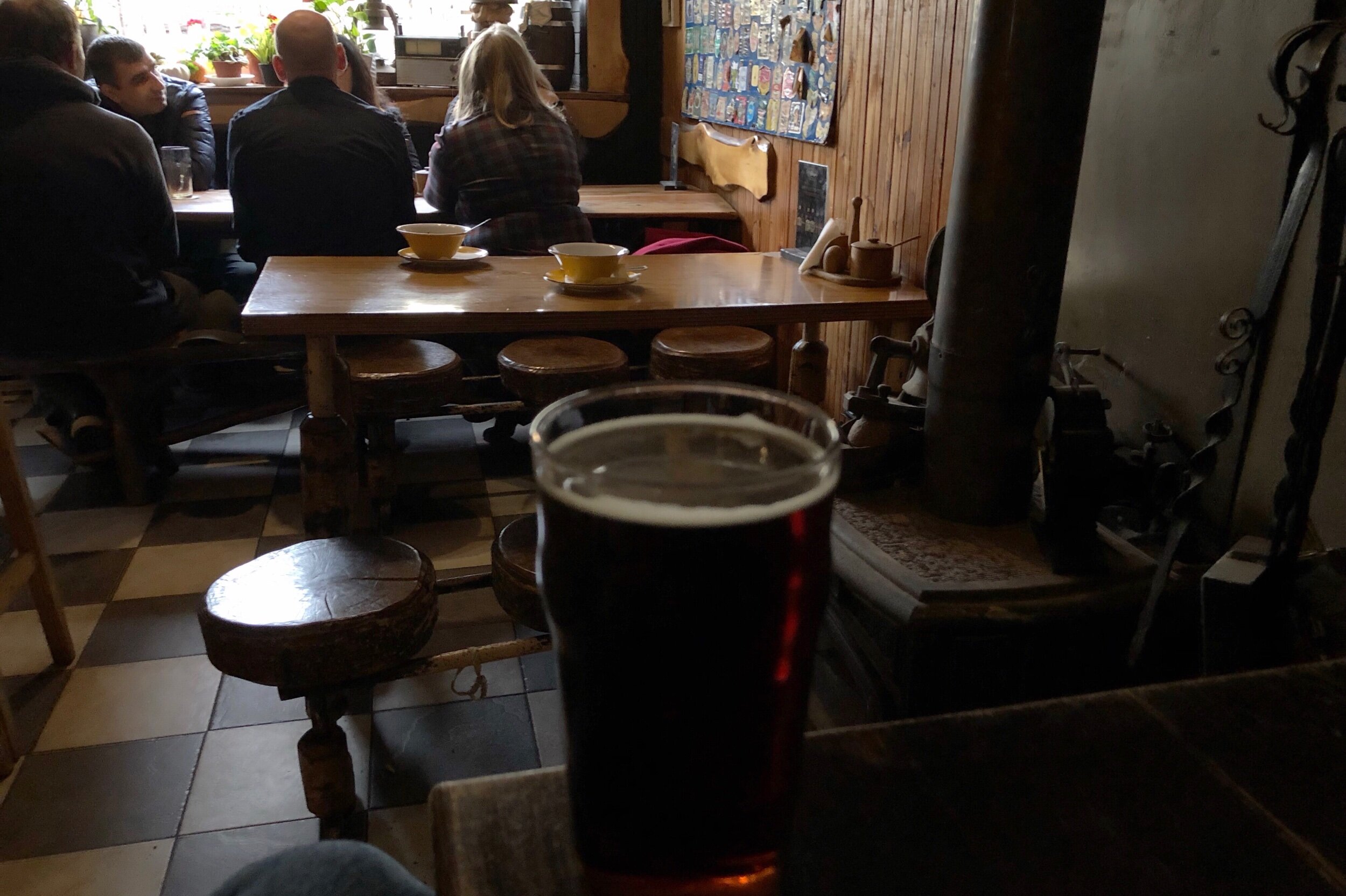 Davra Varniuk, a dark lager with unmistakable Lithuanian character.