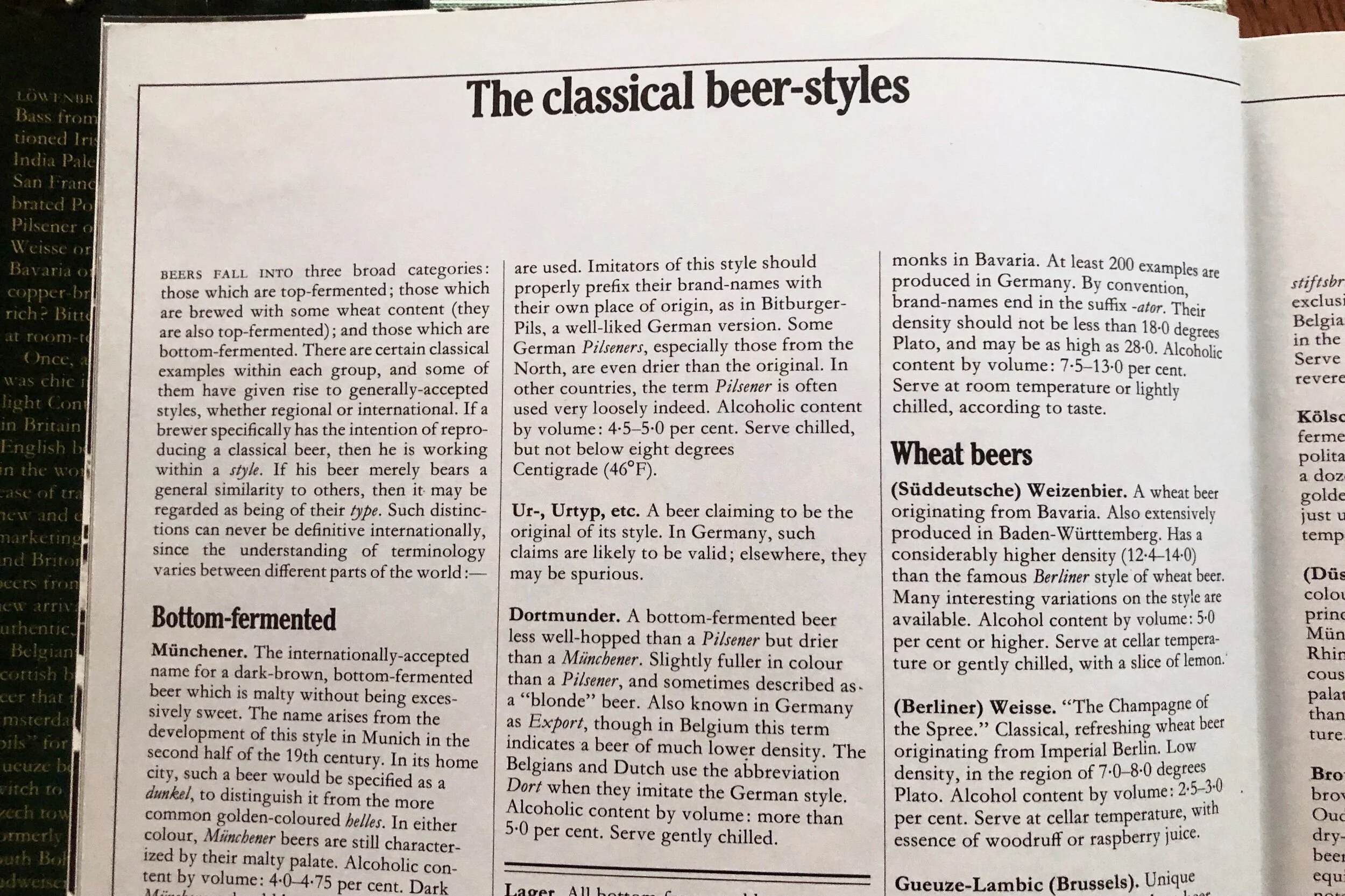 Who Arranged Beer Into “Styles?”