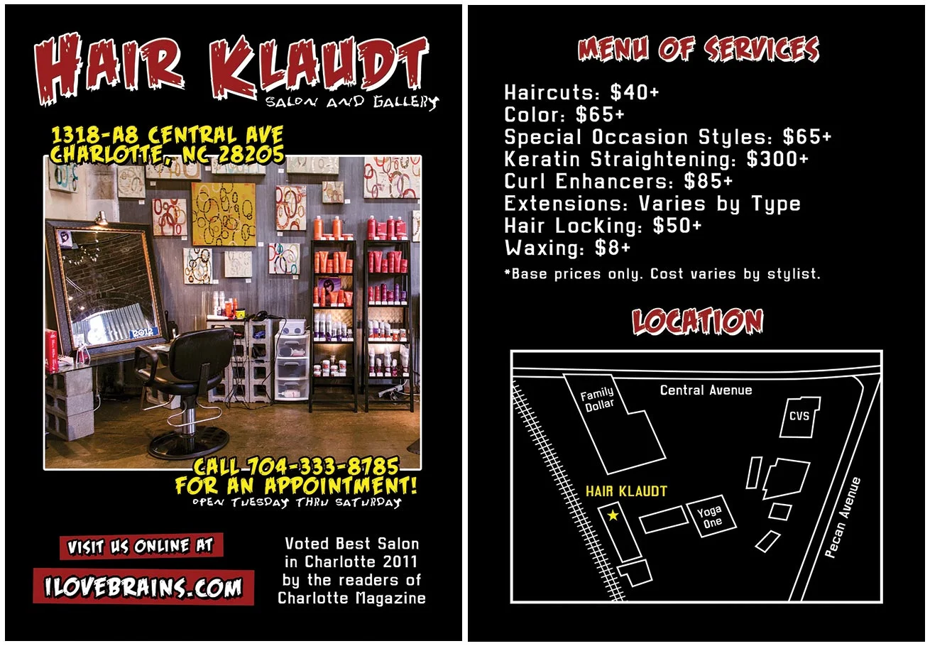 Hair Klaudt Flyer