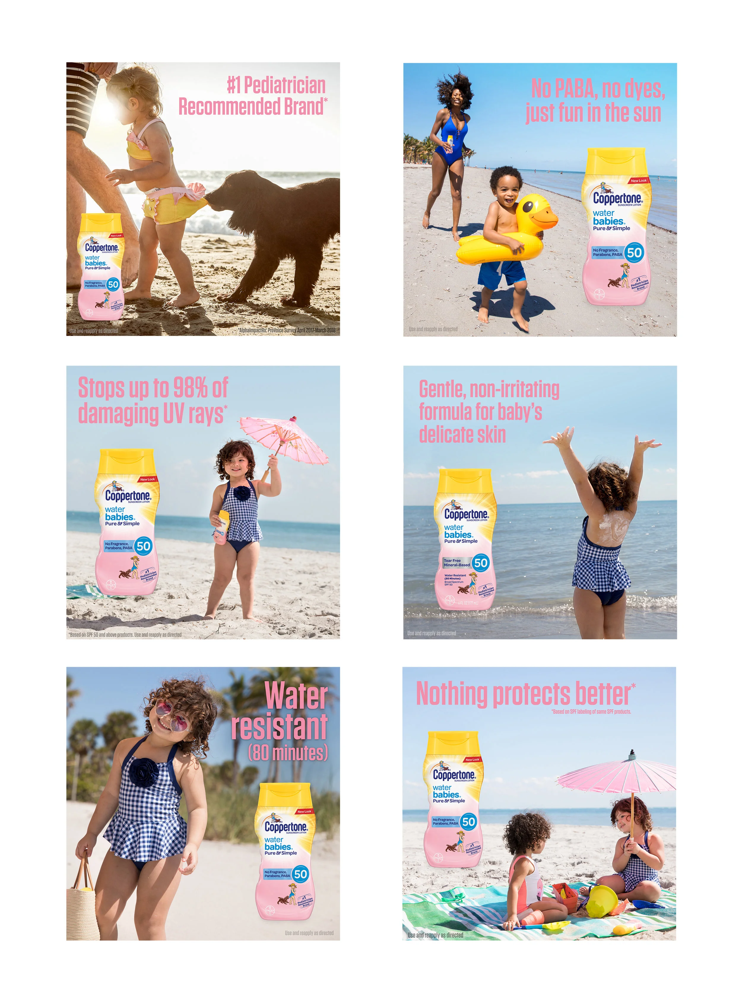 Coppertone WaterBabies Product Gallery