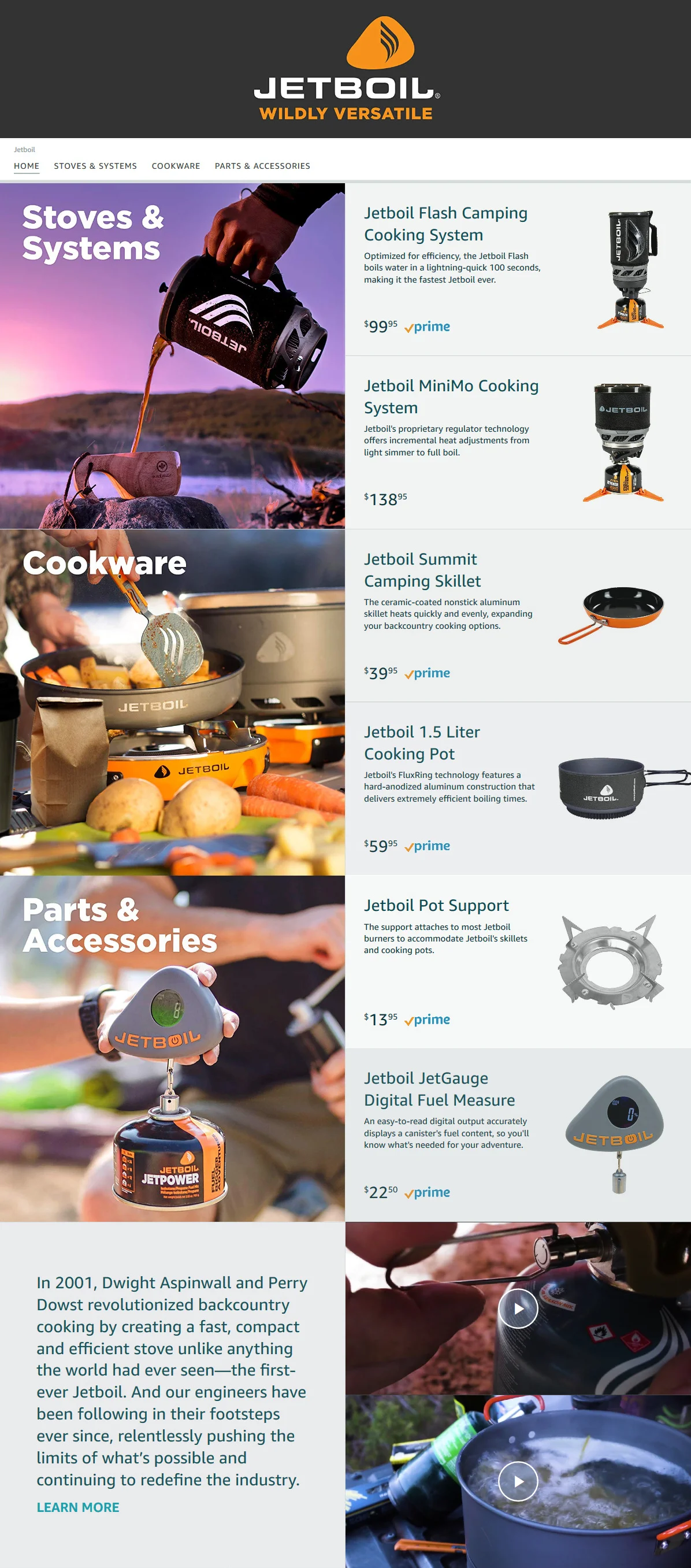 Jetboil Brand Store
