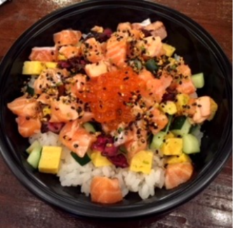 *Chirashi bowl $14