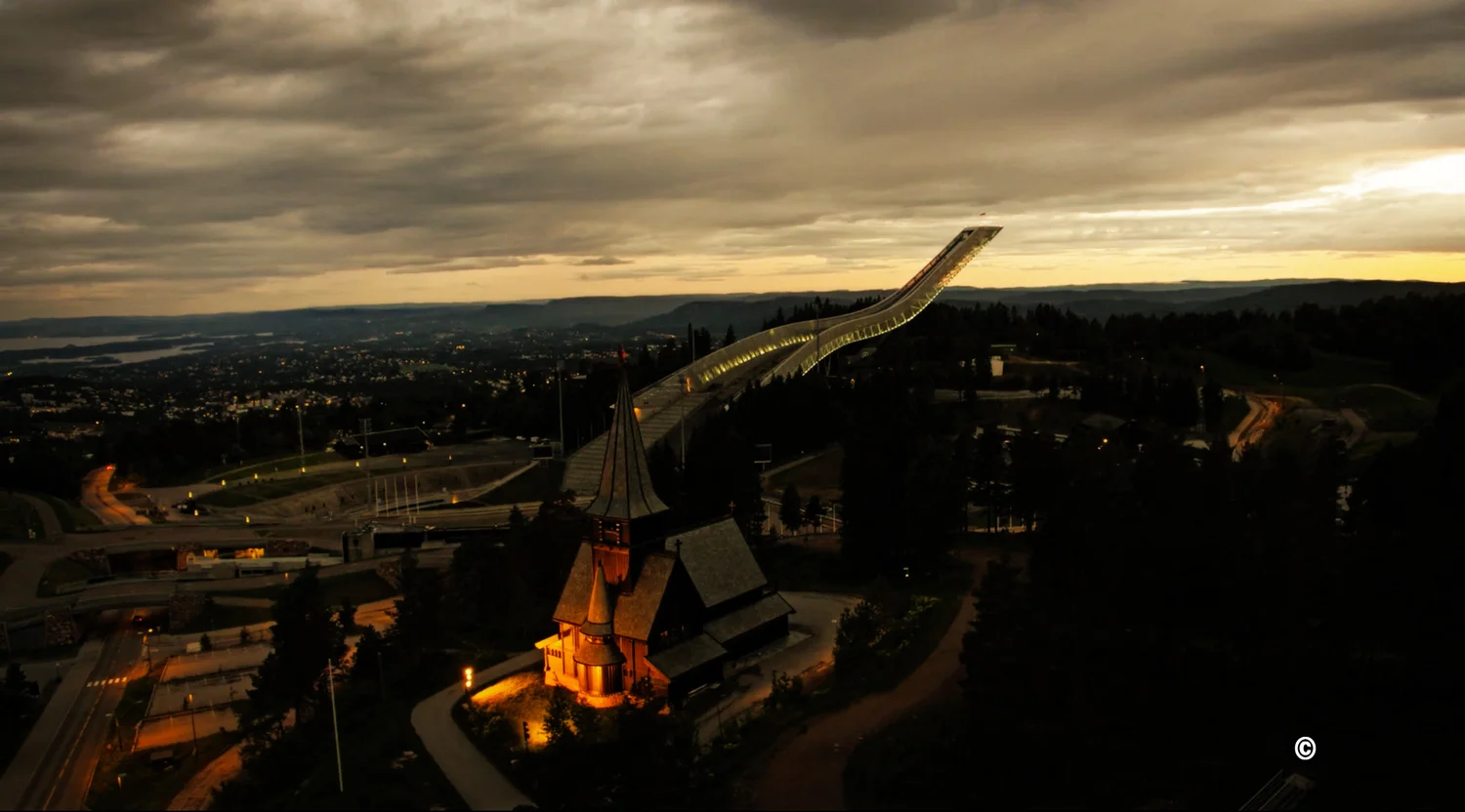 Holmenkollen (Holmenkollbakken + Skimuseet + Tårnet + kapell)