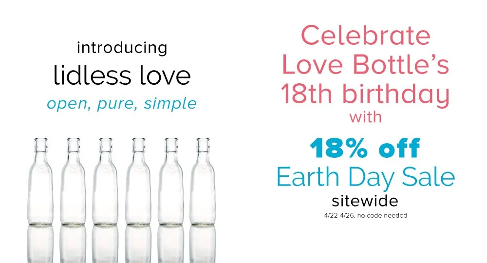18% off Birthday and Earth Day Sale