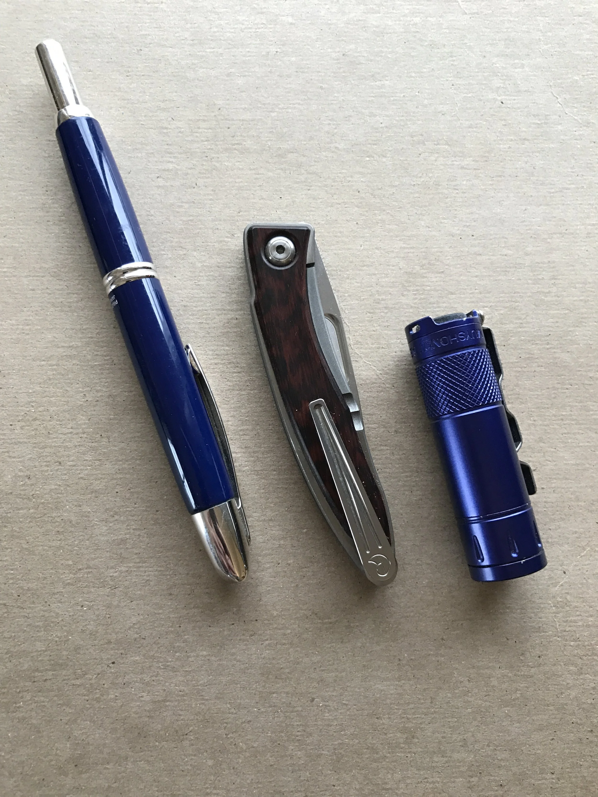 Pilot Vanishing Point, Chris Reeve Mnandi, and Muyshondt Aeon Mk. 3