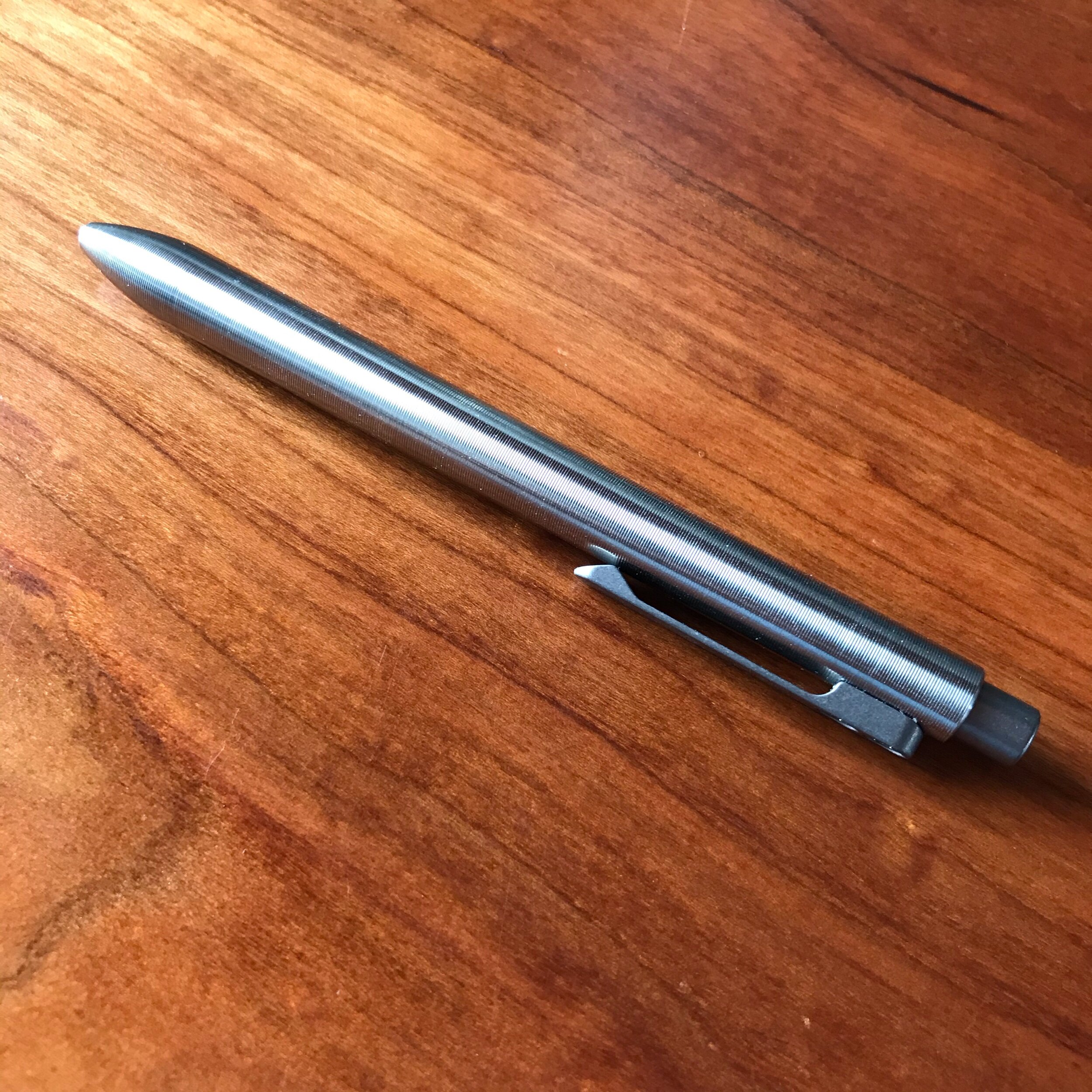 BIG IDEA DESIGN Mini Dual Side Click Pen (Brass)