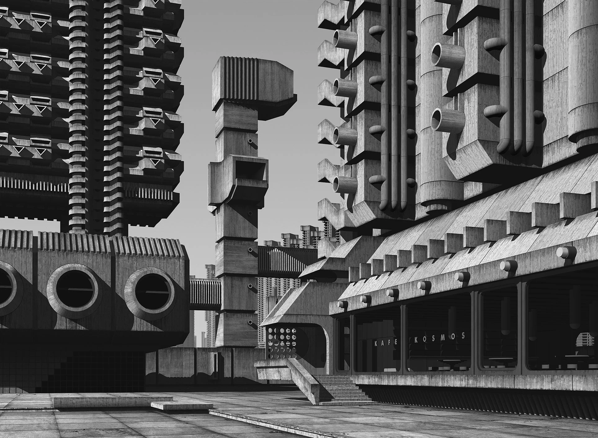 Clemens Gritl — . A Future City From The Past