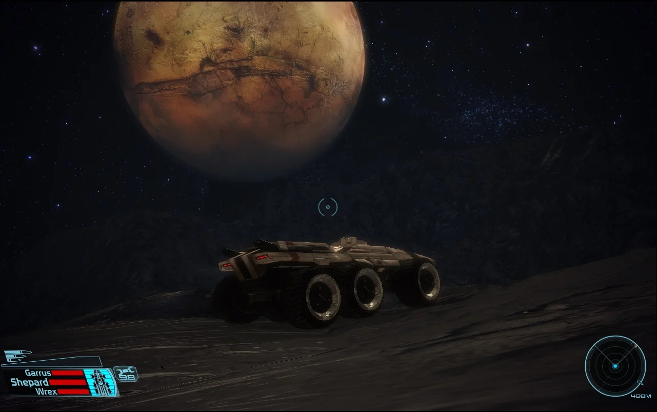 Exploring planets leads to some fantastic skyboxes.