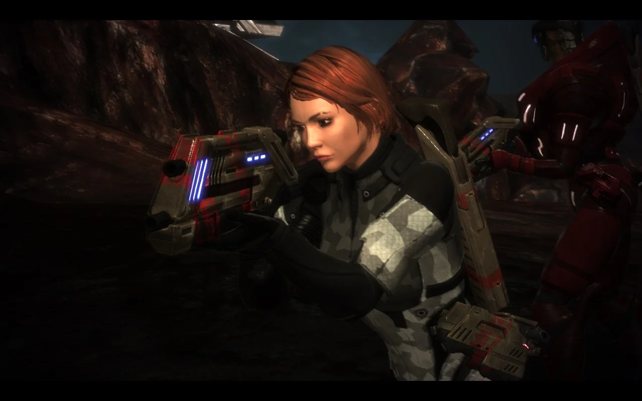Shepard has found that very few disputes can't be solved with an assault rifle.