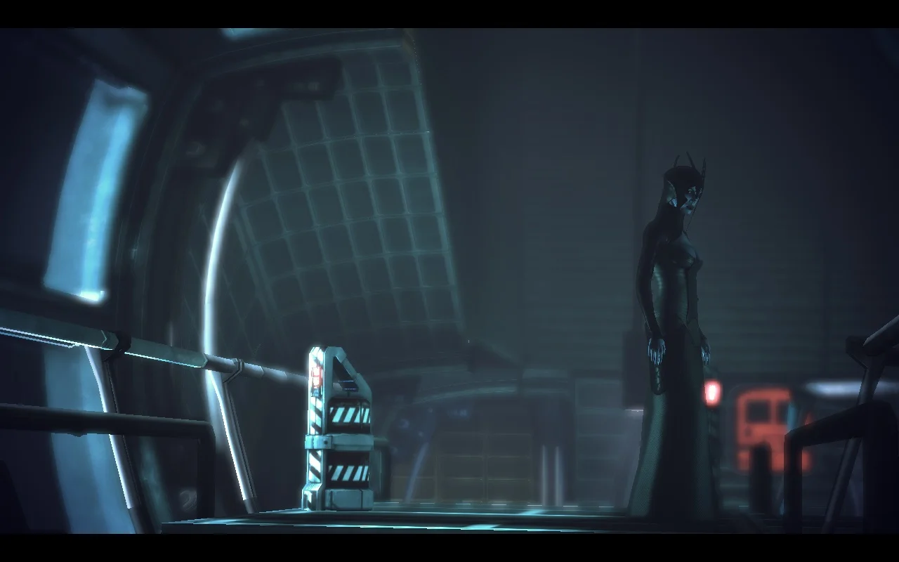 Hey Benezia... maybe don't stand next to that exploding thing!