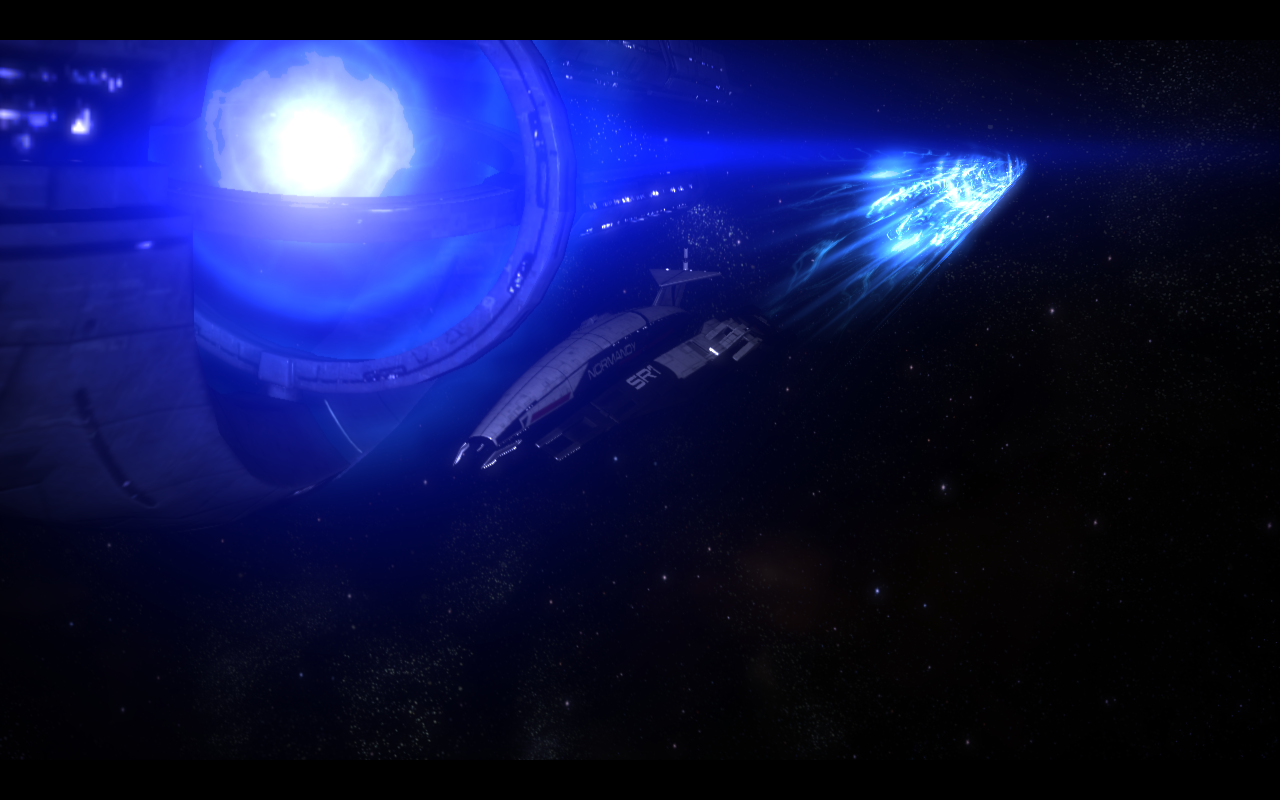 After a brief detour Shepard and the Normandy are back on track.