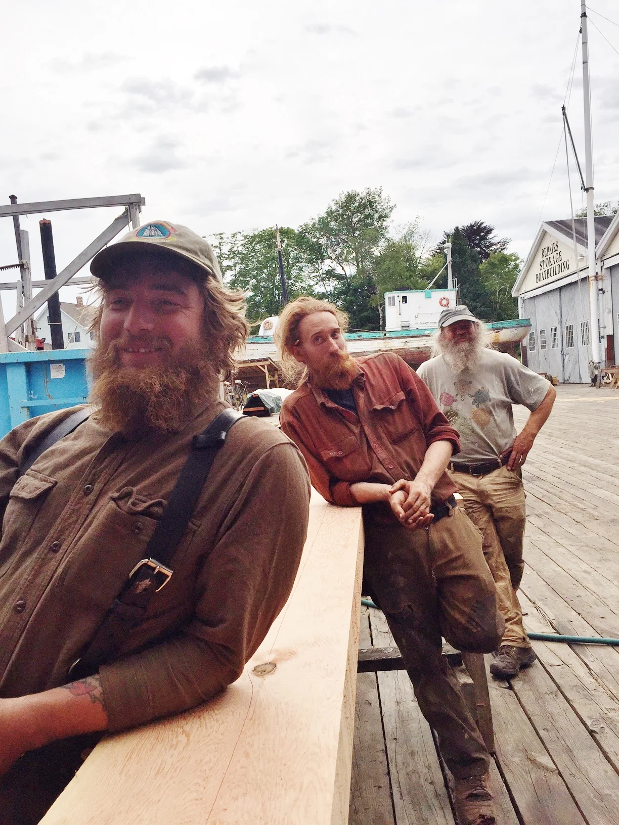 The Men who Build and Rebuild Ships