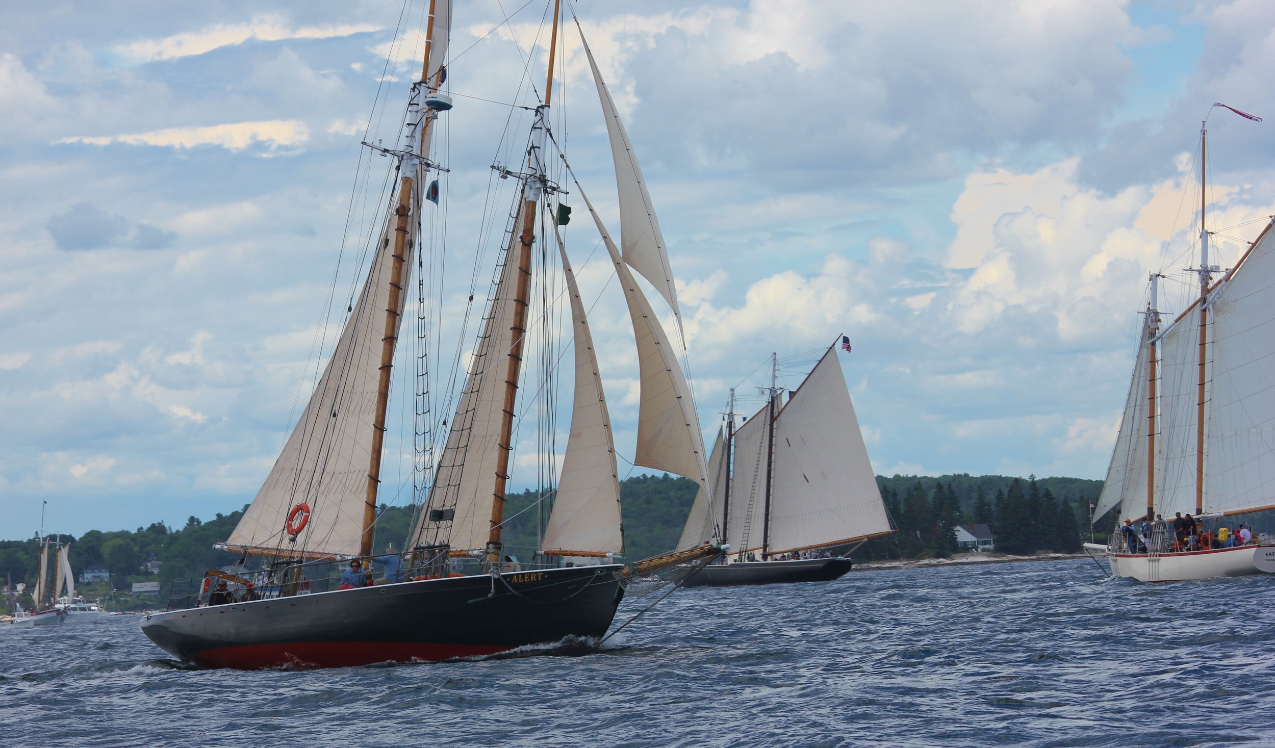 The Wonderful Dance of Schooners and the Wind