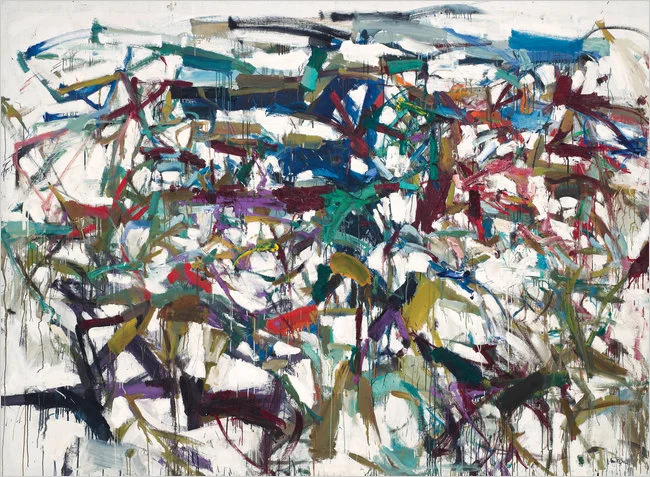  "Lady Bug" by Joan Mitchell, 1957 