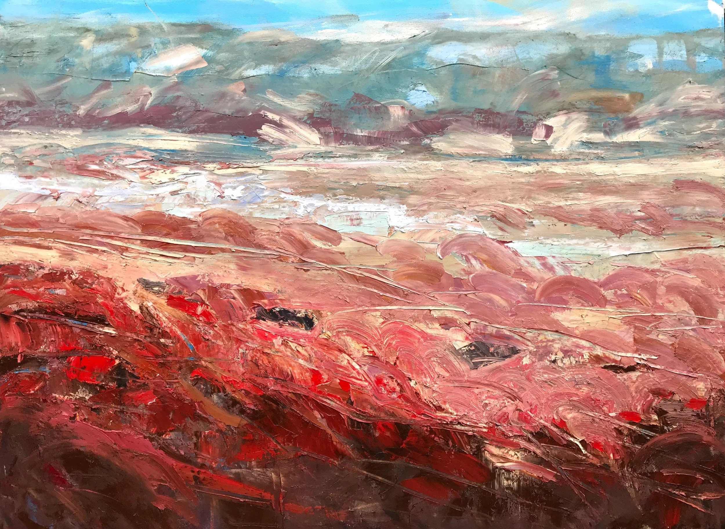 Watershed , Oil on Canvas, 36” X 48”, $3400