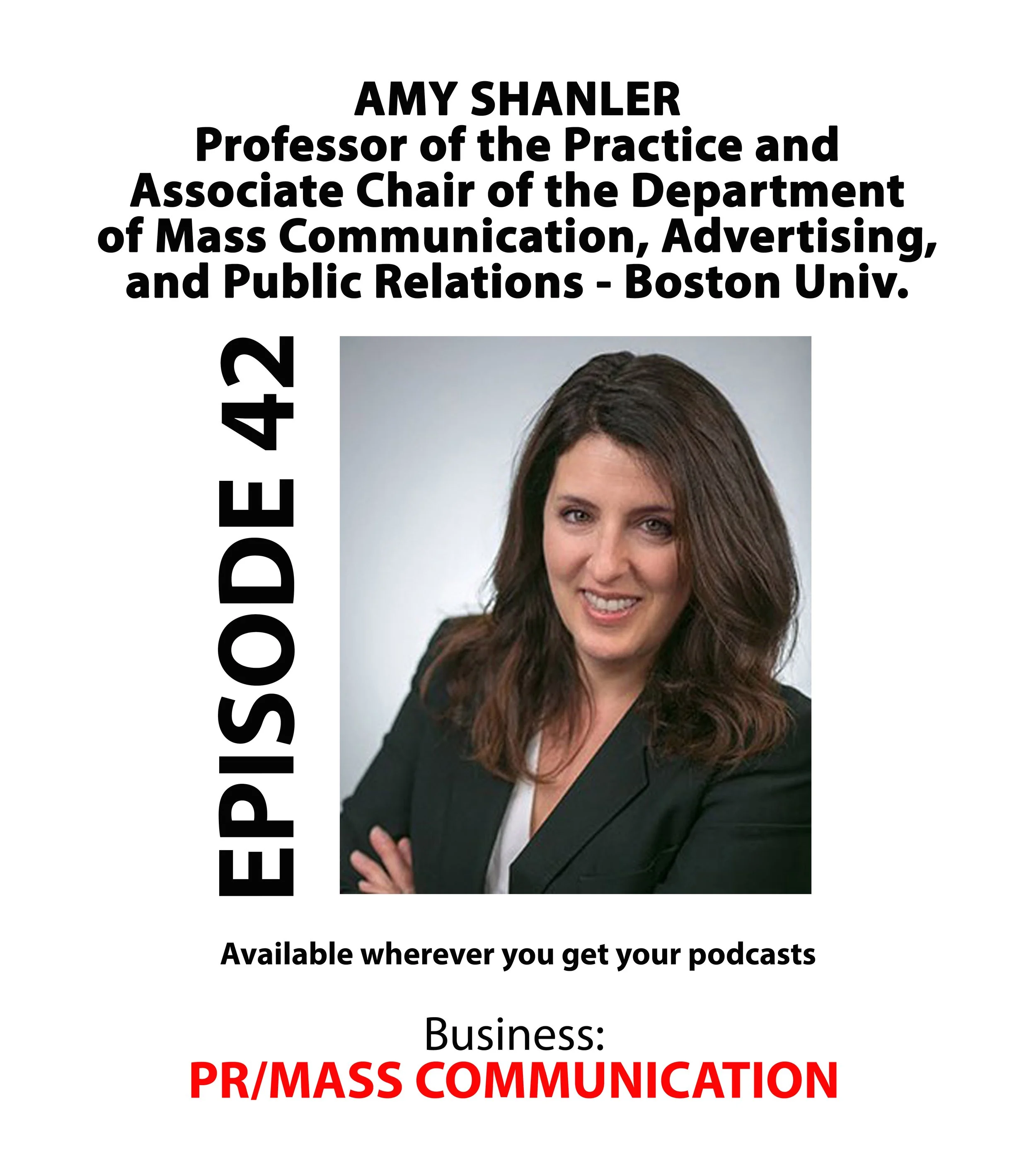 E42 - PR/MASS COMMUNICATION - Amy Shanler