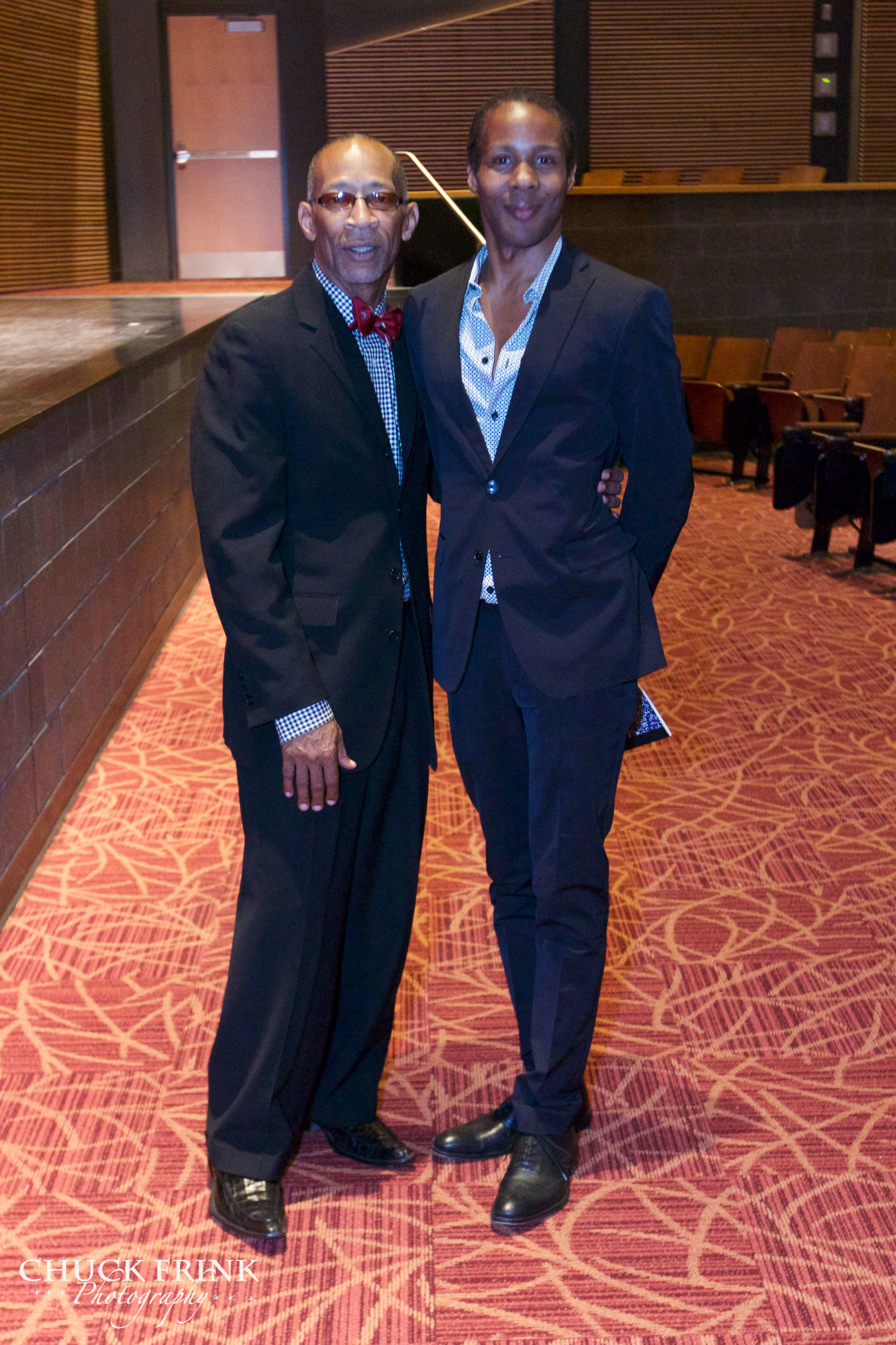 Steven with Stage Director, Lemuel Wade.jpg