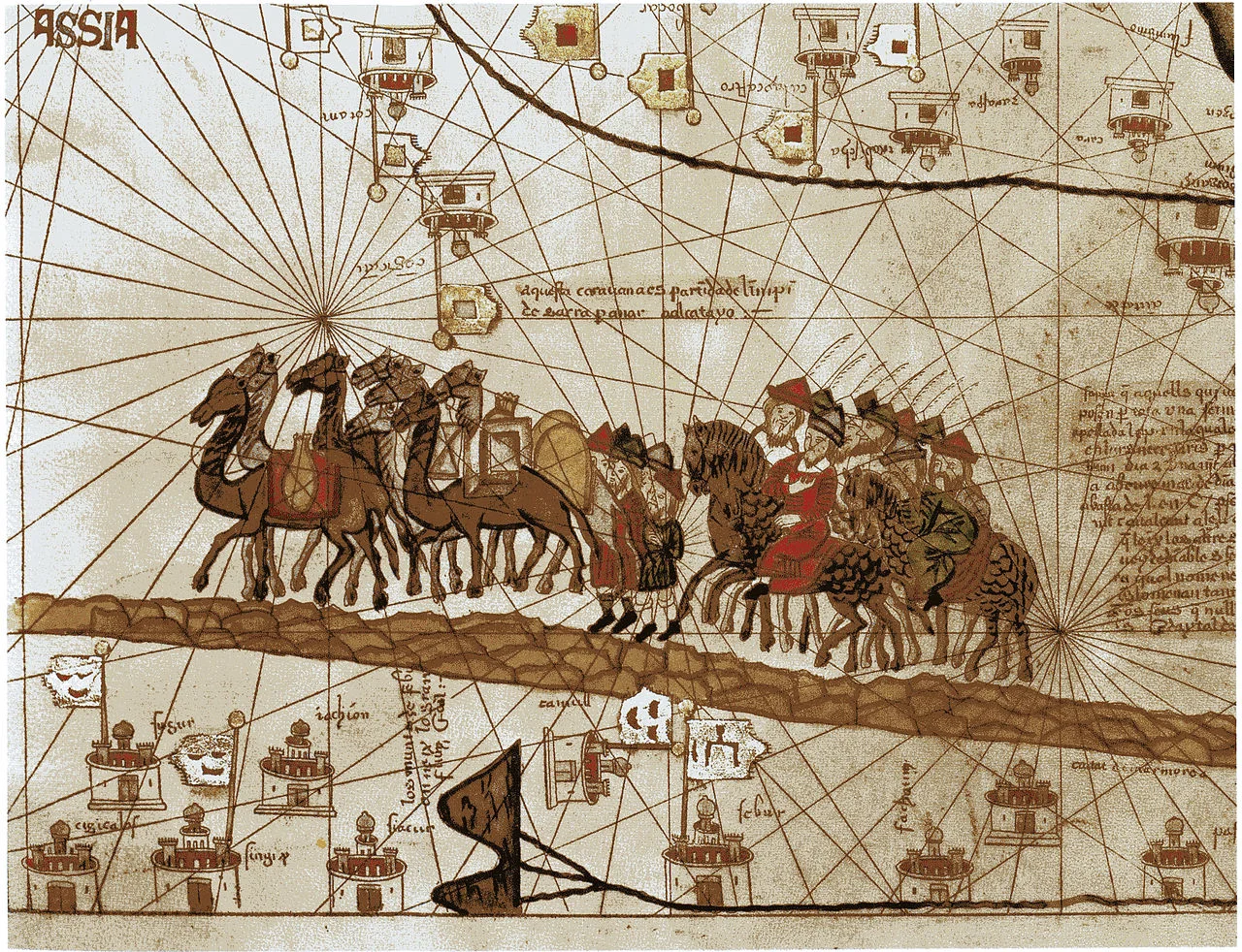 Marco Polo on the Silk Road