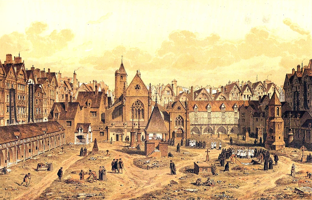 Paris in mid-16th century