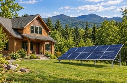Residential Solar Power in the Adirondacks