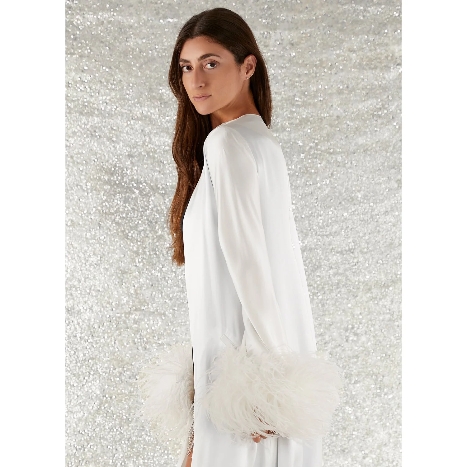 Zsa Zsa robe - White - Mannino - Close up - W&B.jpg