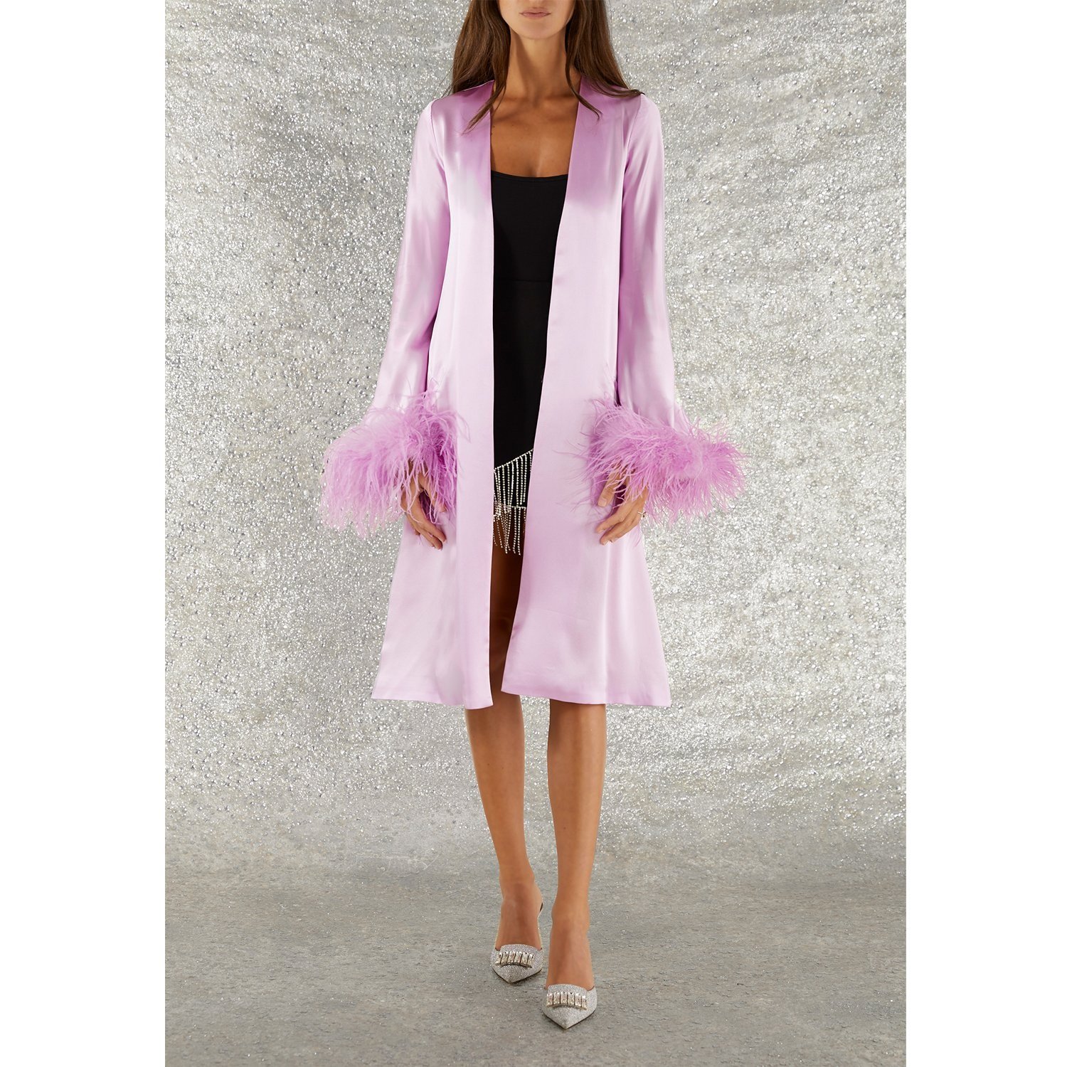Zsa Zsa Parlor Robe Lilac