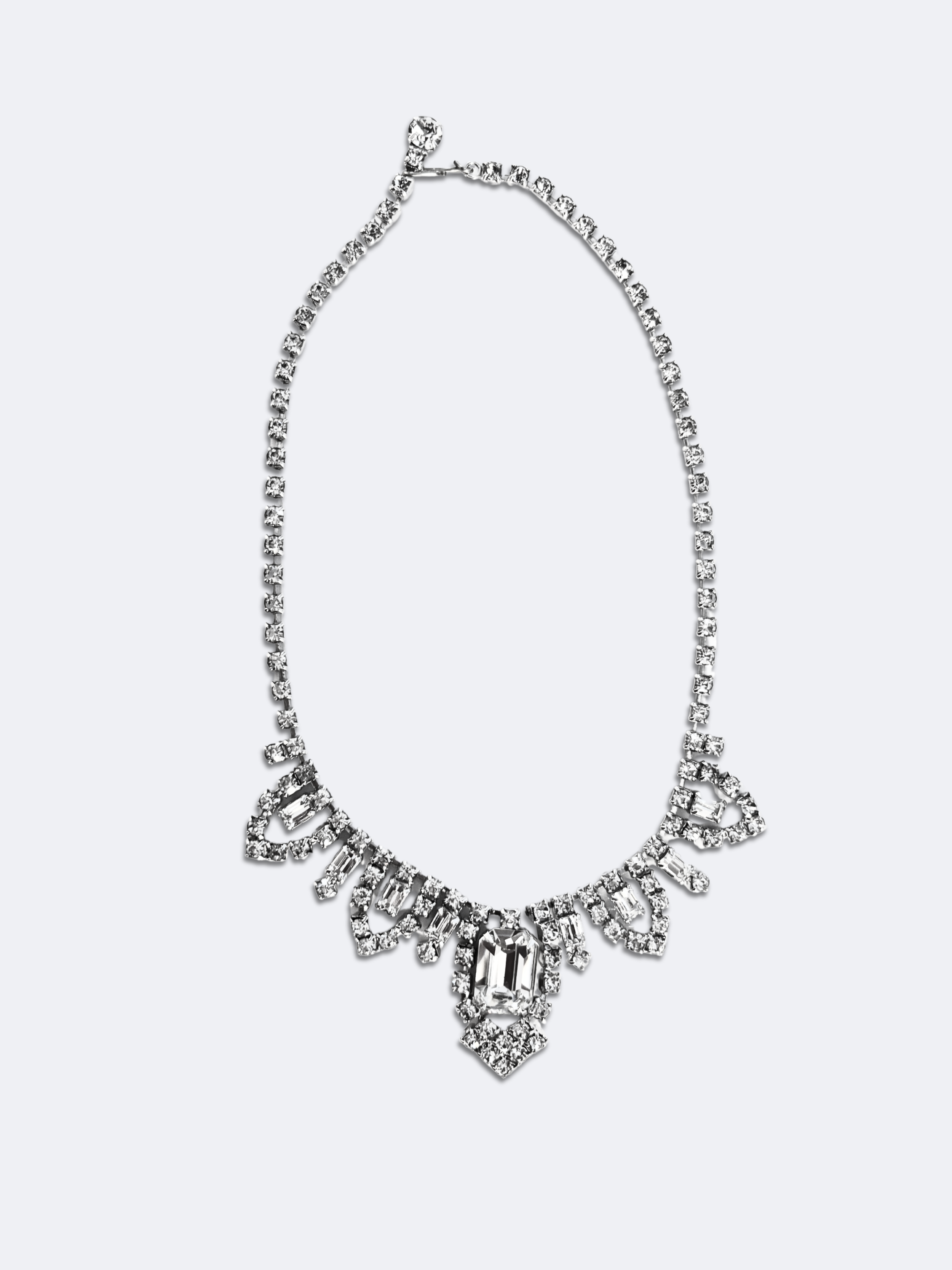 Vintage 1950s Crystal Necklace