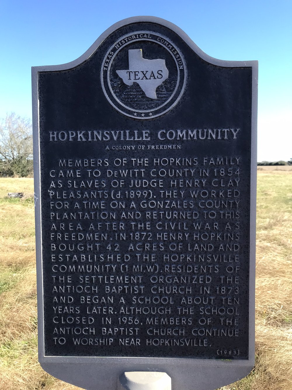	Hopkinsville Community, A Colony of Freedmen