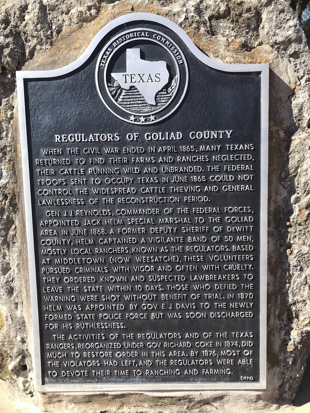 Regulators of Goliad County