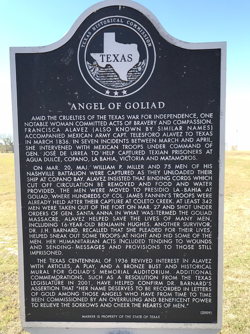 Angel of Goliad