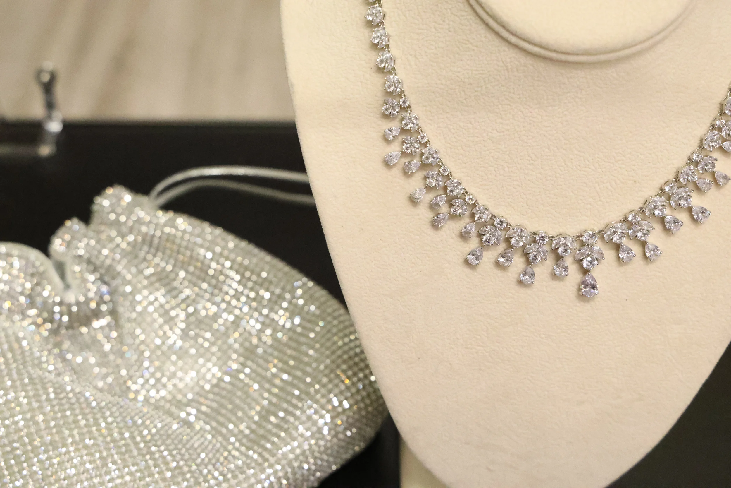 bridal accessories at the wedding dresser in brooklyn, new york