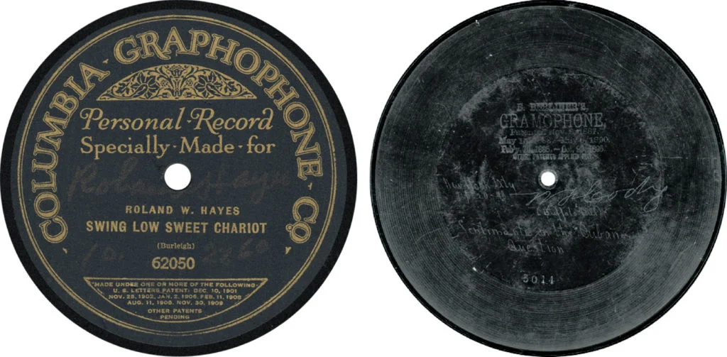 Roland Hayes - “Swing Low, Sweet Chariot,” recording