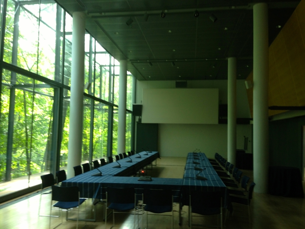 Inside the Embassy of Finland, in Washington, DC, where a collection of religious leaders, and others, gathered to discuss the Marrakesh Declaration .