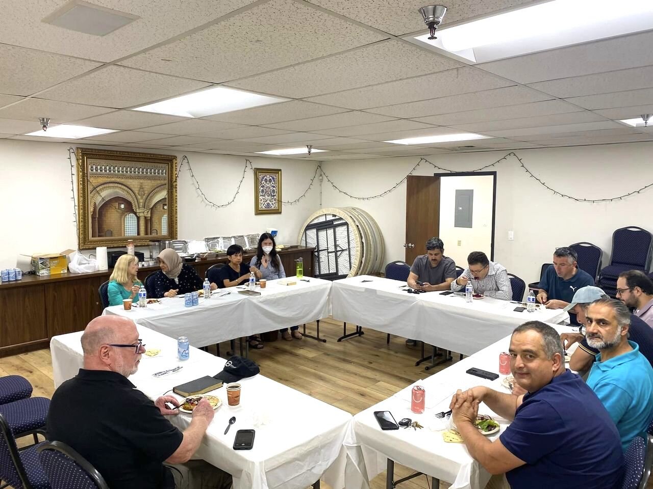 Every month, we meet with a group of local Turkish Muslims in Southern California to share a meal and do multifaith Scriptural Reasoning together. We look at a passage from the Bible or the Qur'an, and discuss - not to teach or convert, but simply to