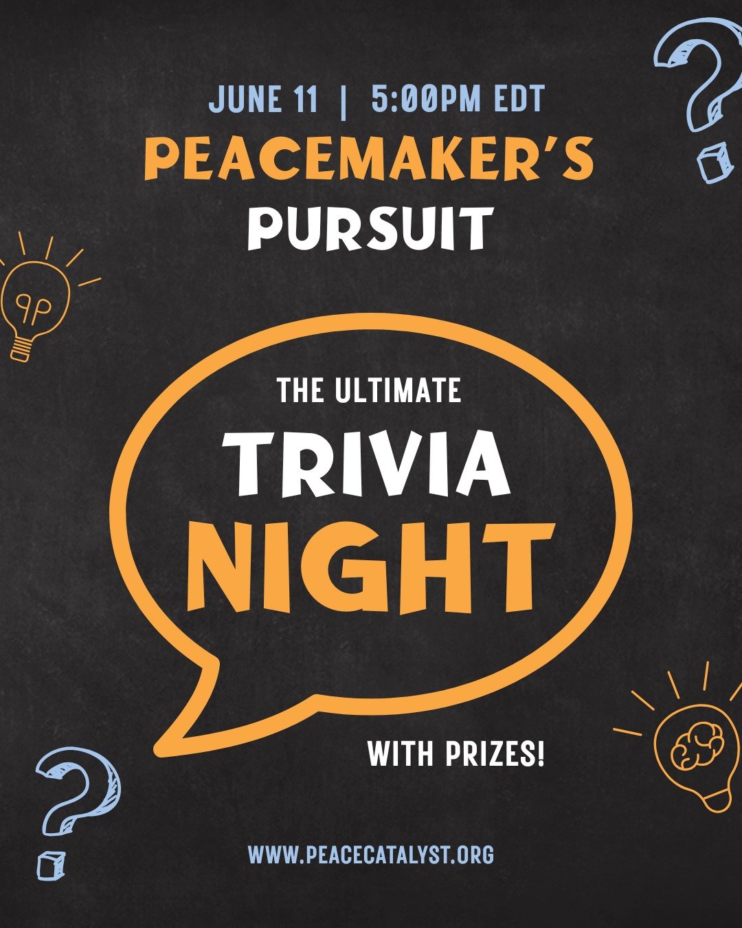 Want to form a team and join us for a Trivia Night? 

The world is very heavy right now, and there's a lot driving people apart, so Trivia Night is a chance to come together across distances for something fun and to learn, laugh, and celebrate what u