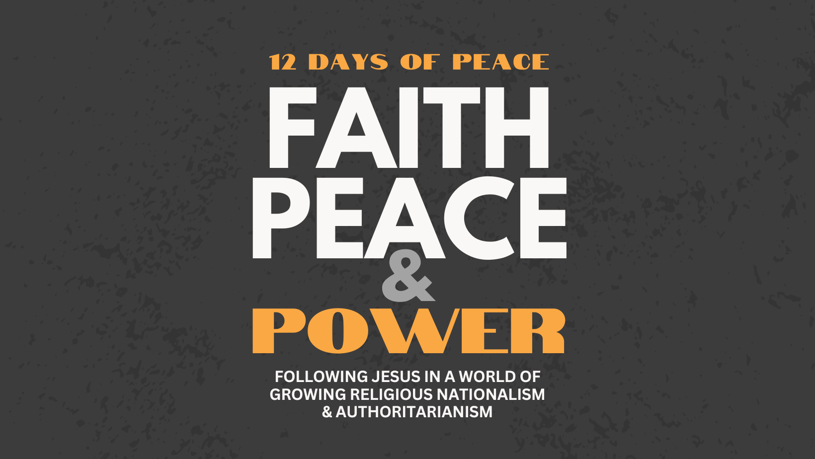 Faithful Resistance: Following Jesus in an Age of Empire
